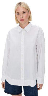 XIRENA Juneau Shirt White L