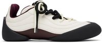 McQueen Off-White & Burgundy Flexion Sneakers