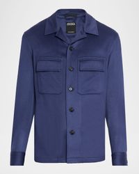 Men's Alba Oasi Cashmere Overshirt