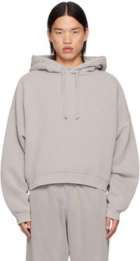 Acne Studios Purple Logo Patch Hoodie