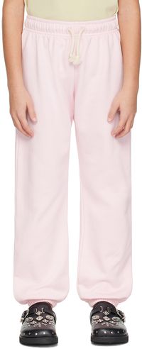Acne Studios Kids Pink Patch Sweatpants