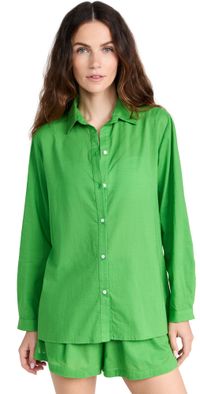 Playa Lucila Retro Top Green M