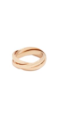 SHASHI Vera Ring Yellow Gold 5