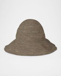 Teagan Raffia Bucket Hat