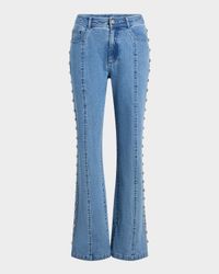 Shailene Studded Flare Jeans