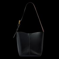Soeur - Sac seau en cuir - Taille Unique - Noir