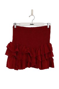 Isabel Marant - Seconde Main - Mini jupe en soie - Taille M - Rouge