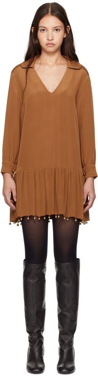 Bode Tan Eddy Minidress