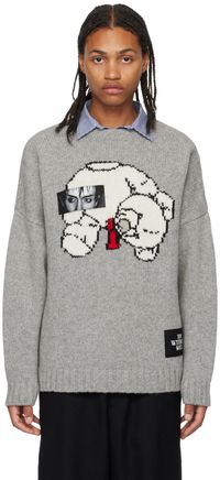 UNDERCOVER Gray 'Toy Without Soul' Sweater