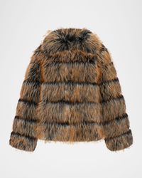 Fox Faux Fur Jacket
