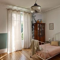 Madura - Voilage à oeillets - Taille 350x295 - Beige