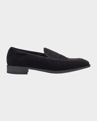Men's Bill Velvet Penny Loafers