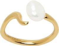 Maria Black Gold Moonshine Ring