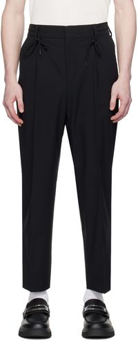 Hugo Black Slim-Fit Trousers