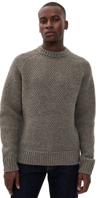 Taylor Stitch The Fisherman Sweater Taupe Merino 44