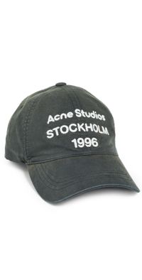 Acne Studios Carliy 1996 Cap Faded Black One Size