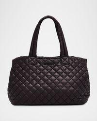 Medium Metro City Quilted Tote Bag