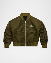 Kid's Bones Bomber Jacket, Size 4-12