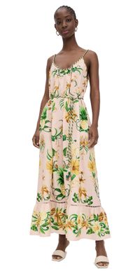FARM Rio Botanical Beauty Pink Maxi Dress Botanical Beauty Pink L