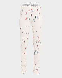 Jacquard Base Layer Ski Leggings