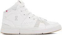 On White 'THE ROGER' Clubhouse Mid 2 Sneakers