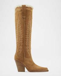 Winter El Dorado Embroidered Leather Boots