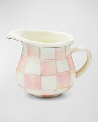 Rosy Check Enamel Little Creamer