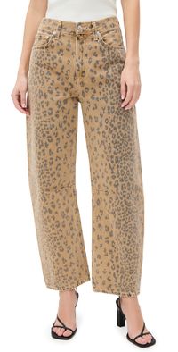 Citizens of Humanity Miro Relaxed Jeans Natural Cheetah 30