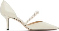 Jimmy Choo Chaussures à talon Aurelie 65 blanc cassé