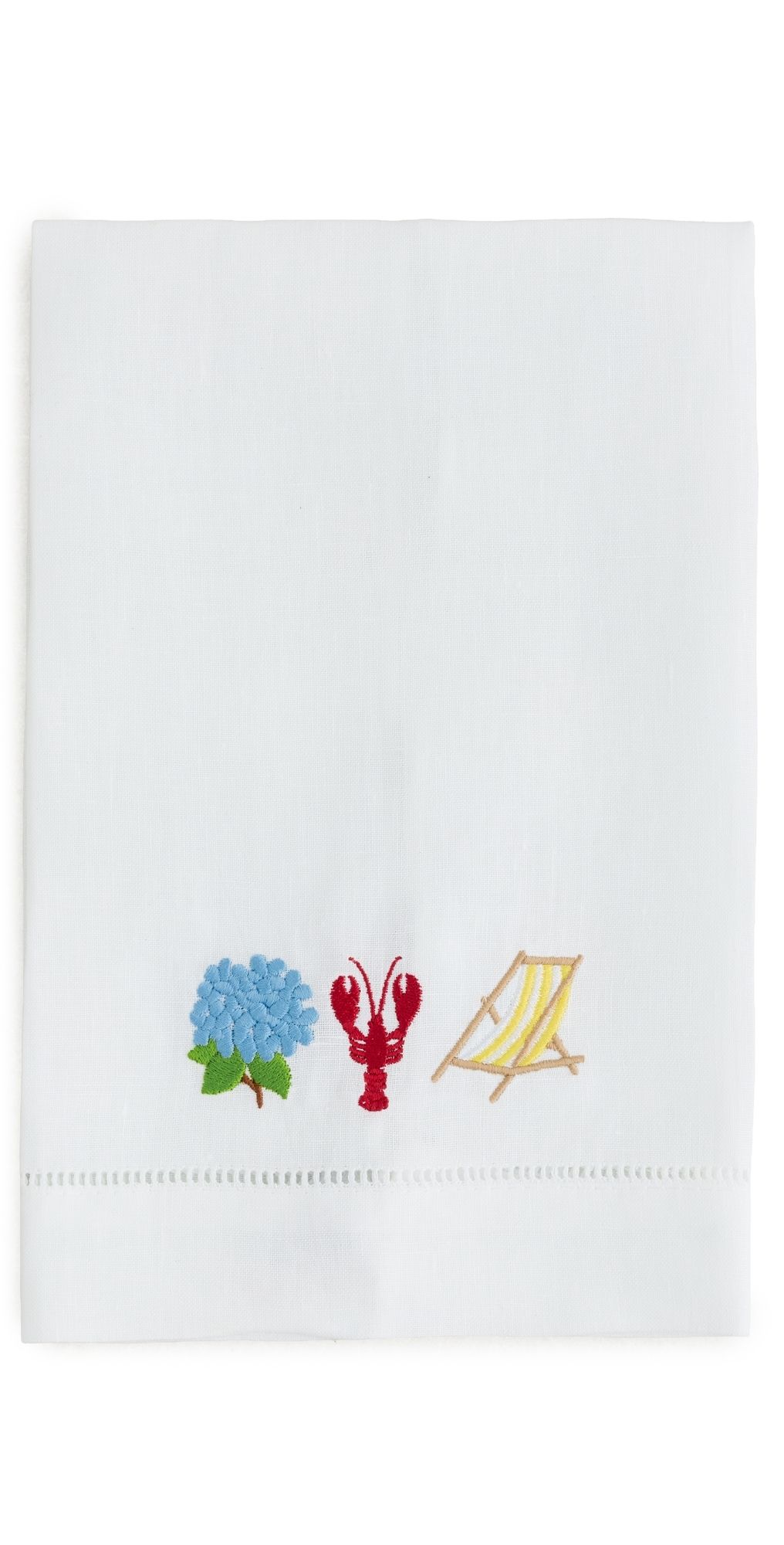 Abbode East Coast Icons Tea Towel White One Size
