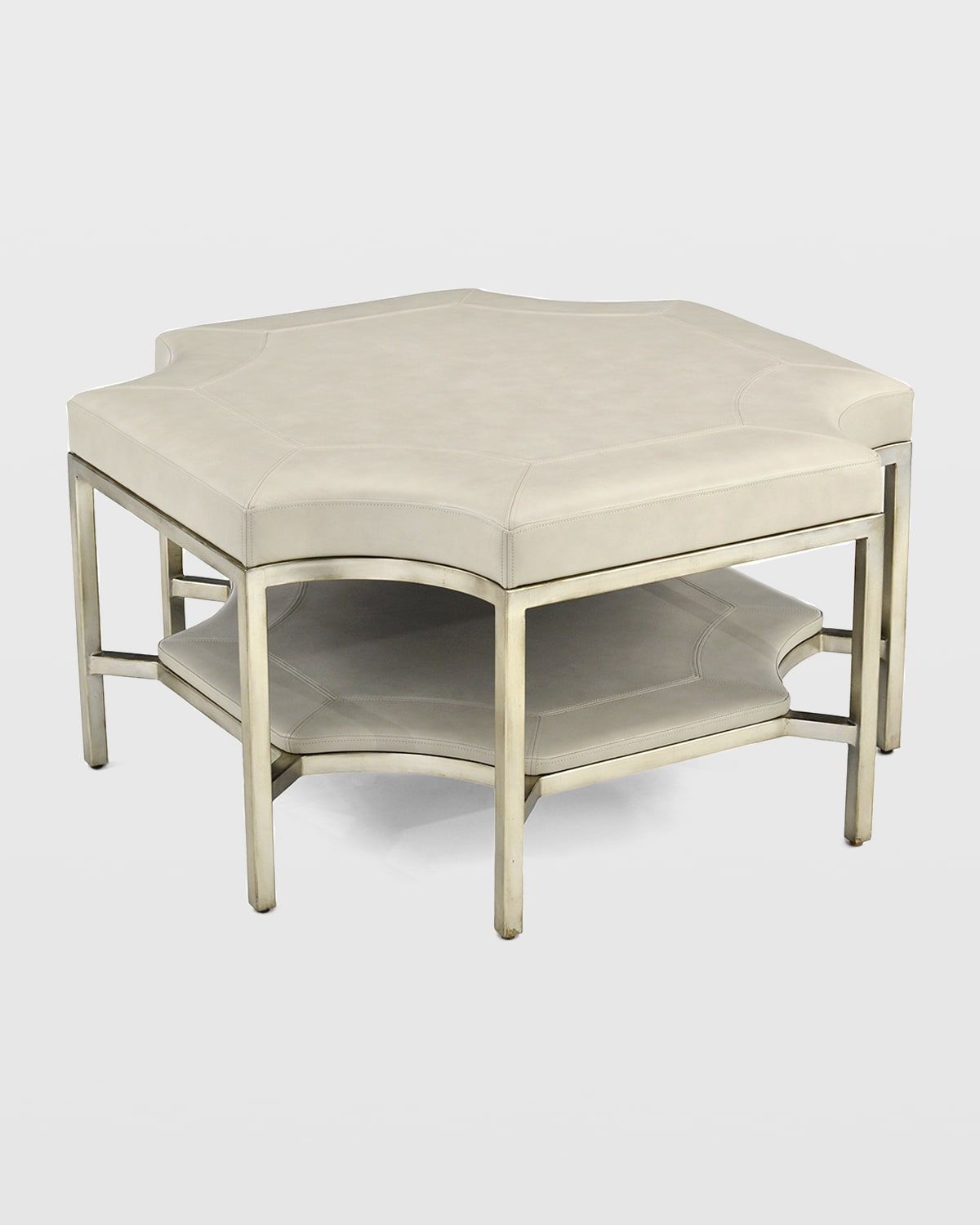 Parkdale Leather Ottoman