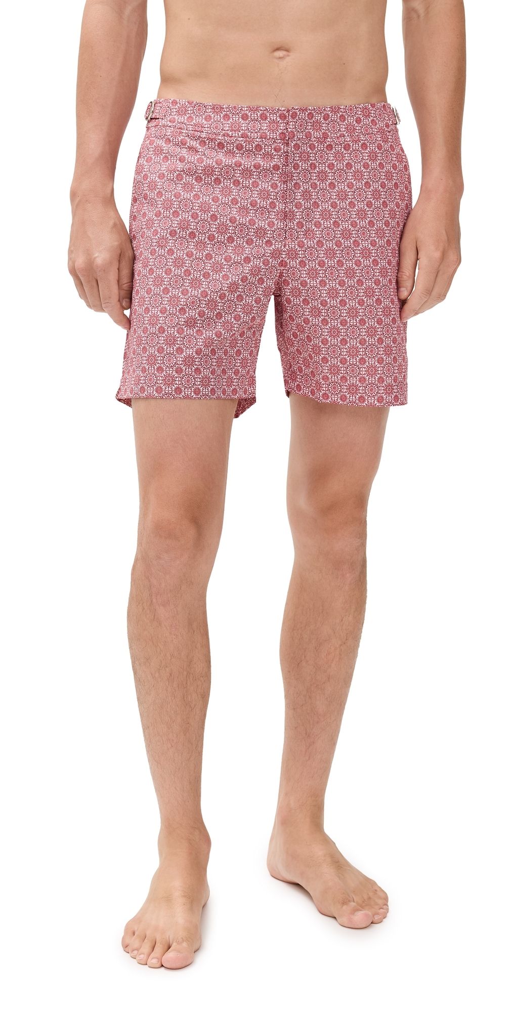 Orlebar Brown Bulldog Alchemy 6 Trunks Dark Ruby 32