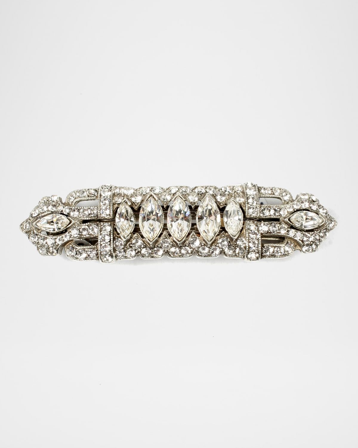 Thin Crystal Hair Barrette