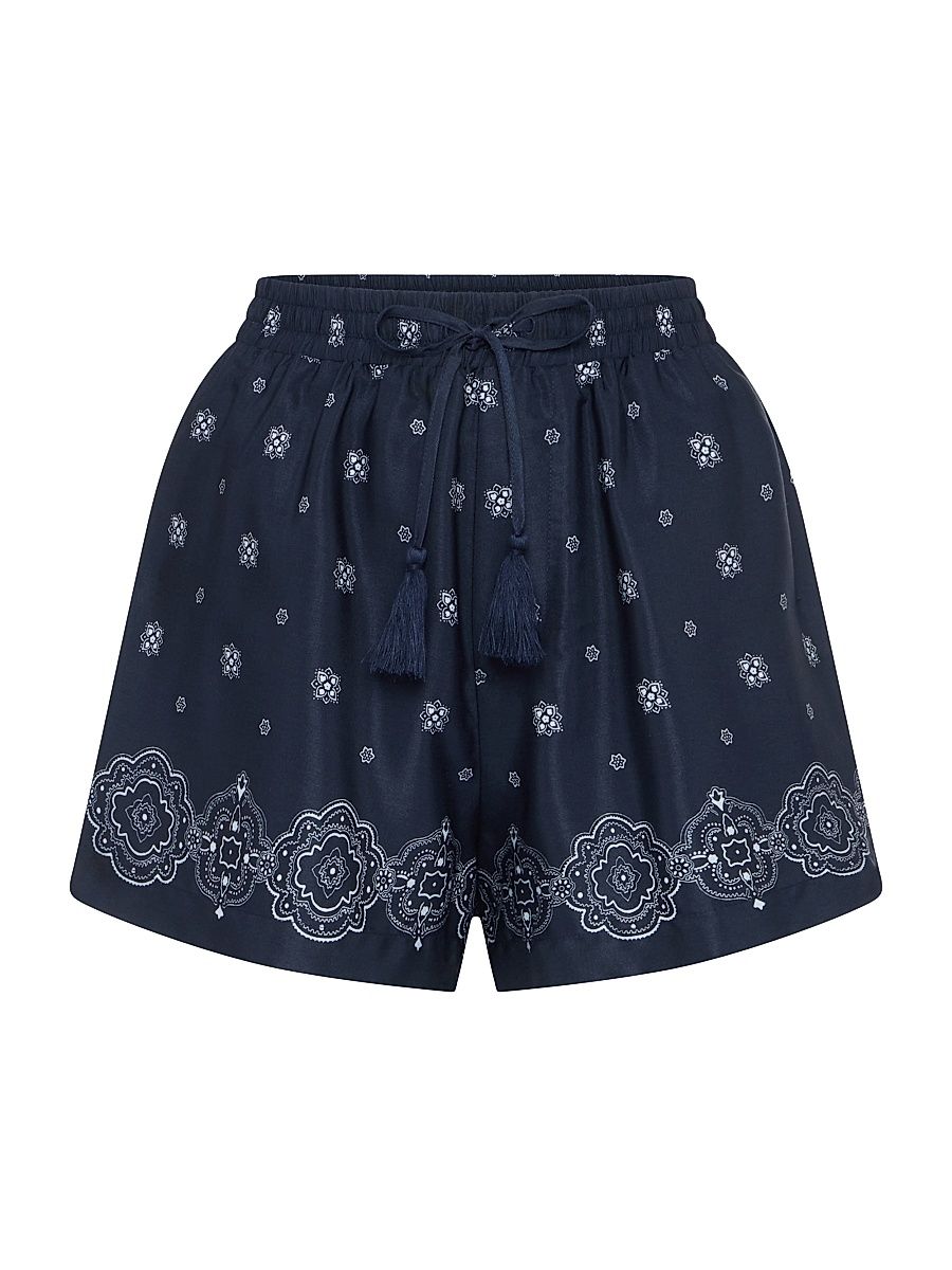 Women's The Recess Shorts - Bandana - Size Large