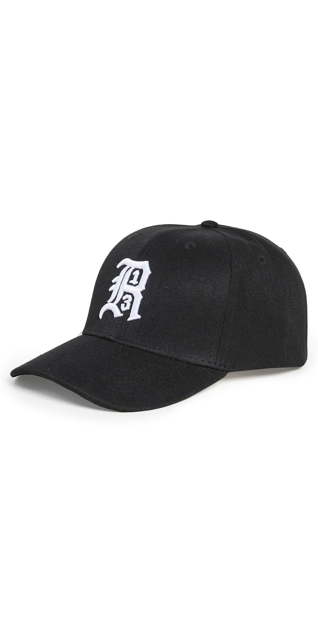 R13 R13 Baseball Cap Black/White One Size