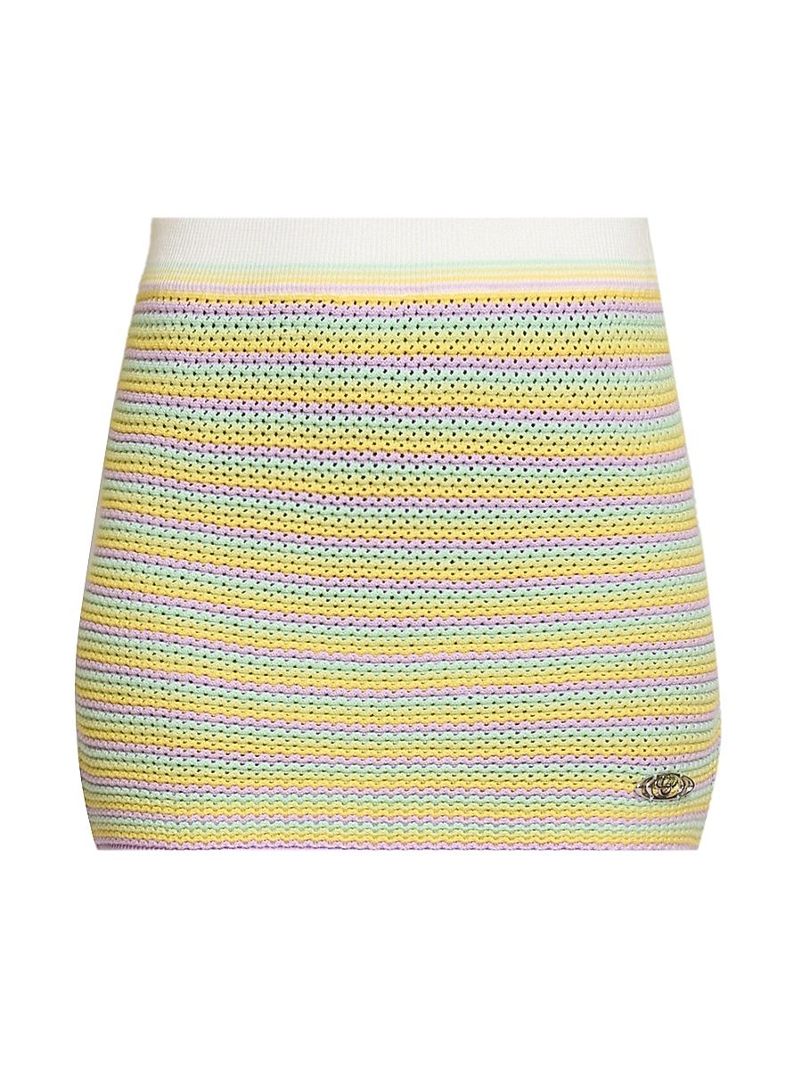 Women's Bourgeois Stripe Skirt - Size XS