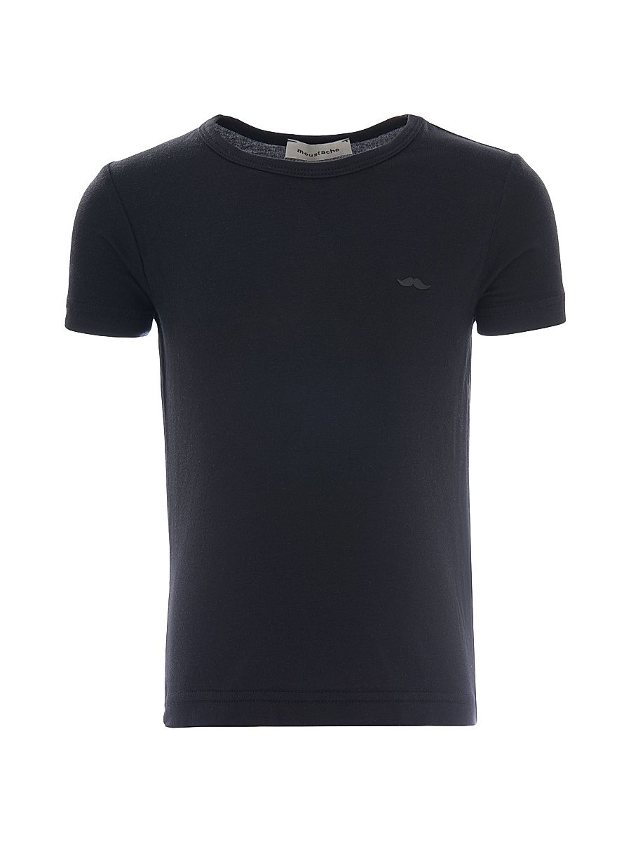 Little Boy's & Boy's Solid T-Shirt - Black - Size 12