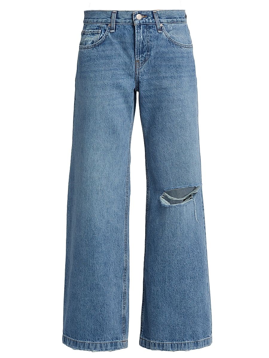 Women's Rylee Low-Rise Relaxed-Fit Jeans - End Zone - Size 32