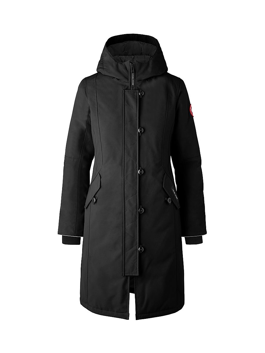 Little Girl's & Girl's Brittania Parka - Black - Size 6
