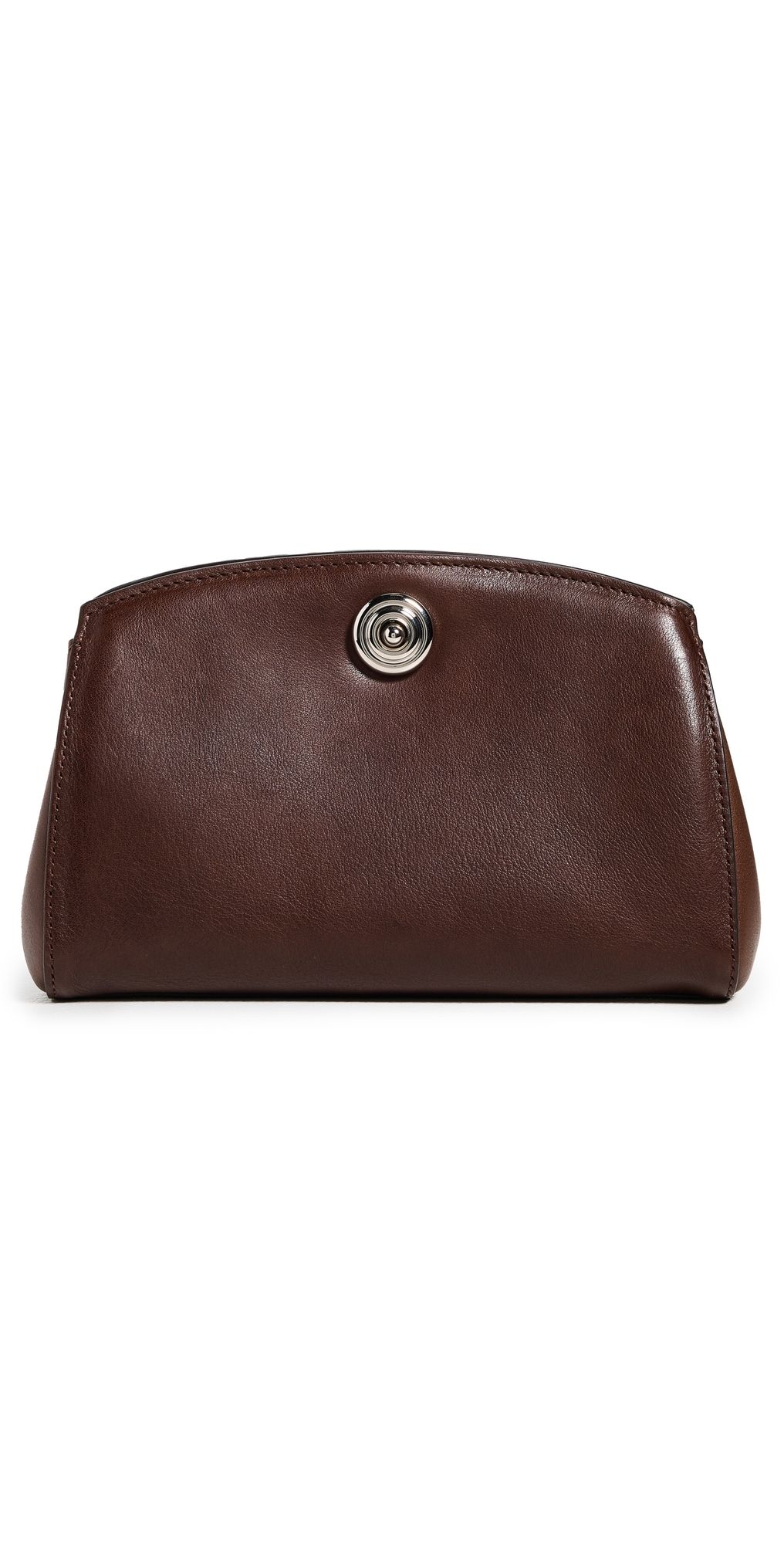 Liffner Pushlock Clutch Brown One Size