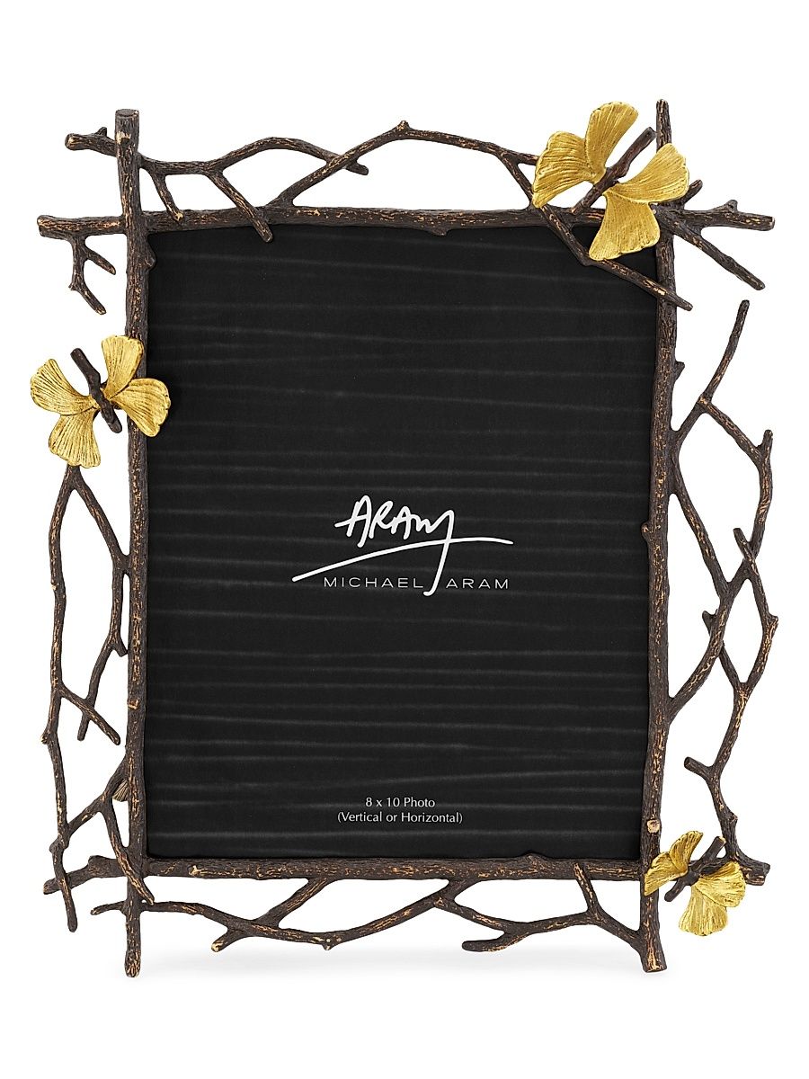 Butterfly Ginkgo Picture Frame