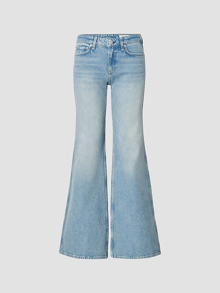 Women's Josie Mid-Rise Relaxed Flared Jeans - Tiburon - Size 23