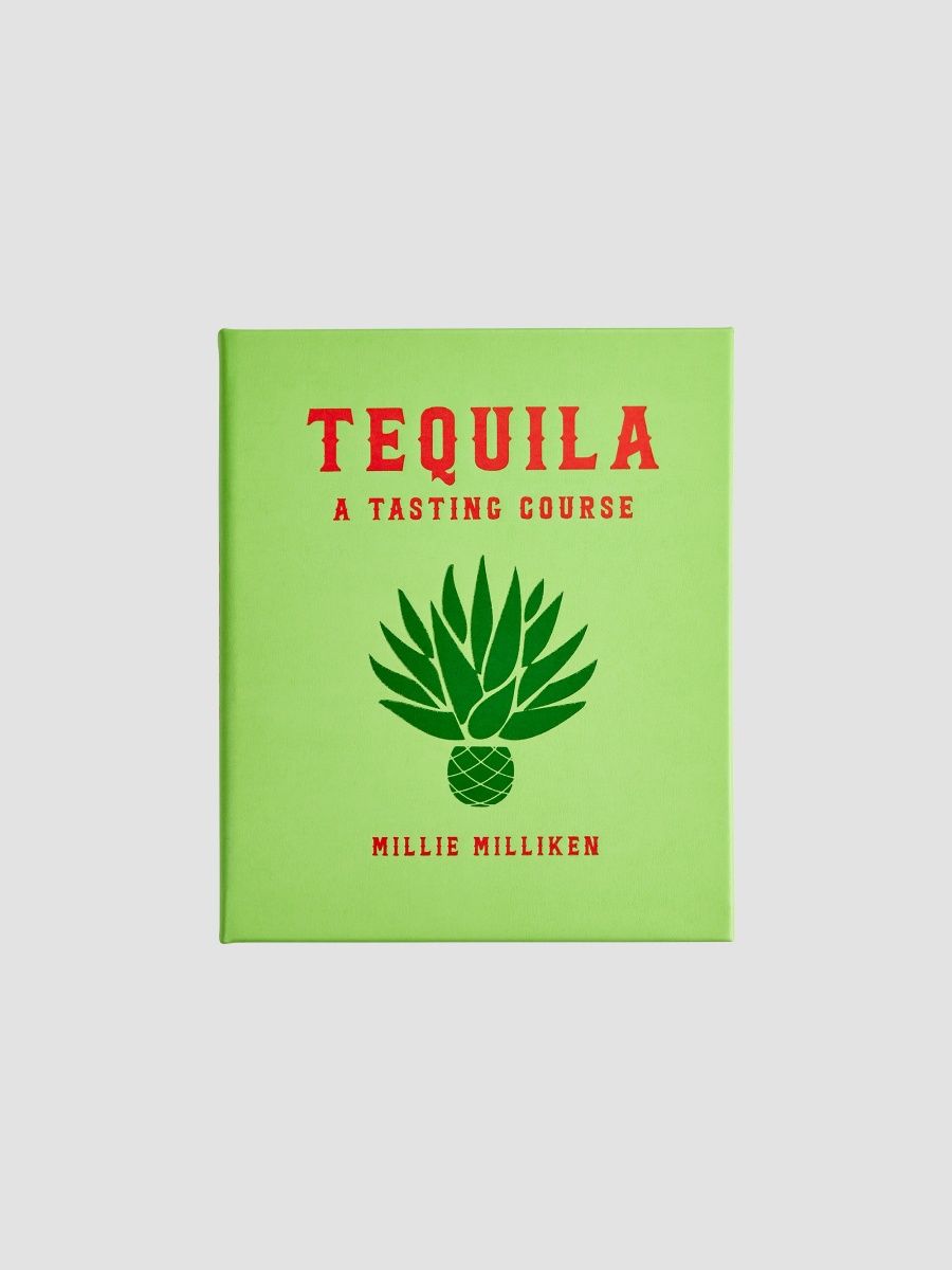 Graphic Image "Tequila: A Tasting Course" Leather-Bound Hardcover Book