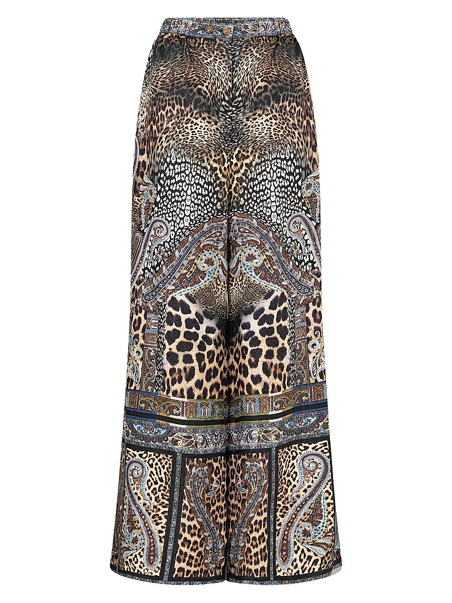 Women's Istanbul Animalia Printed Lounge Pants - Istanbul Animalia - Size XS