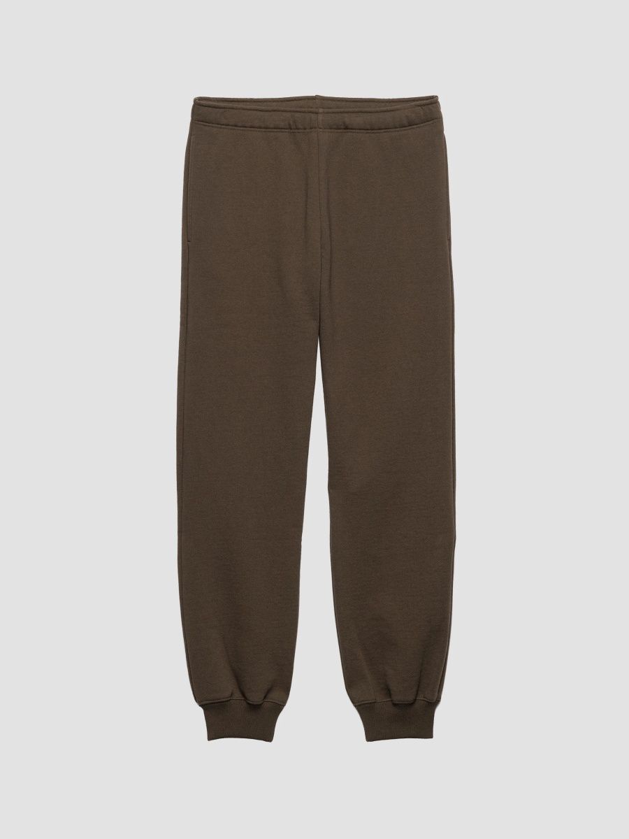 Prada Men's Fleece Pants - Green - Size XL