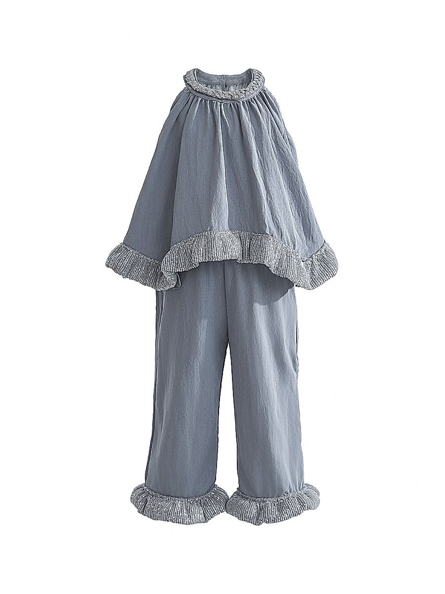 Little Girl's & Girl's Calyra Pant Set - Blue - Size 3