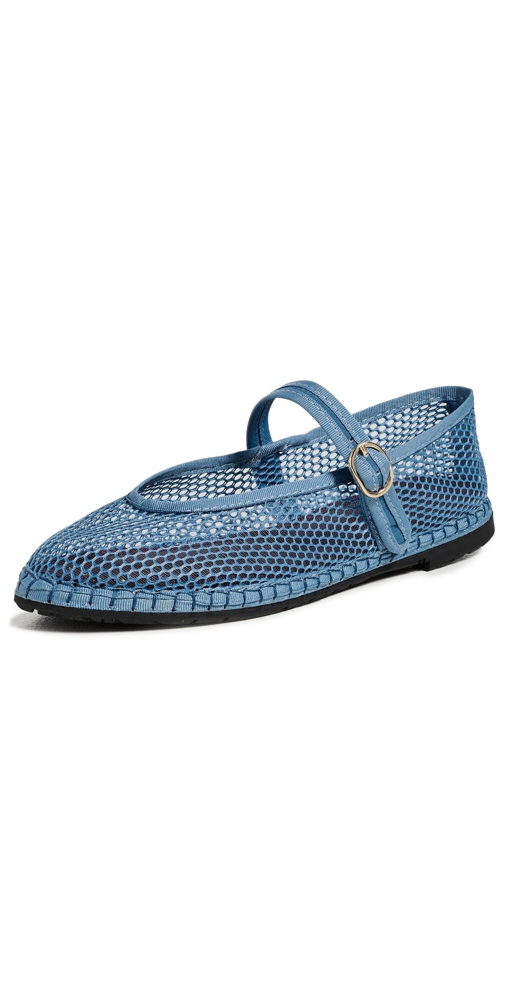 Flabelus Isabella Mesh Flats Blue 35