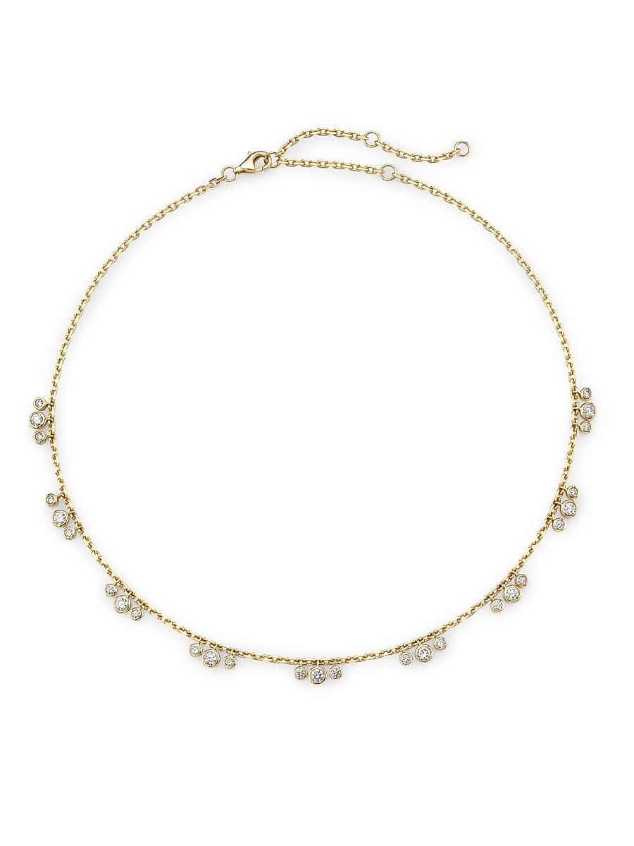 Women's 14K Yellow Gold & 1.38 TCW Diamond Necklace - Yellow Gold