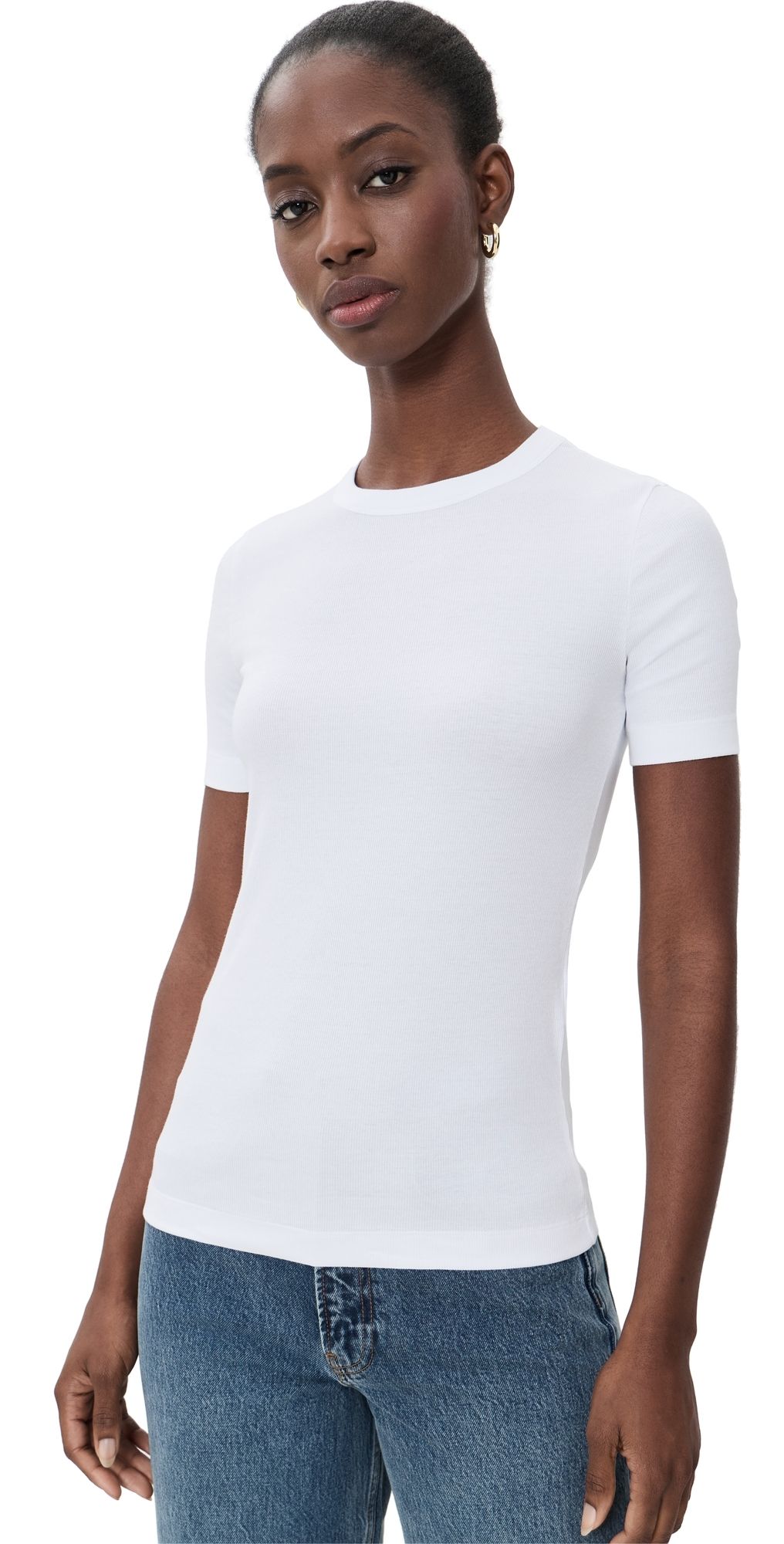 ANINE BING Sixtine Tee White XL
