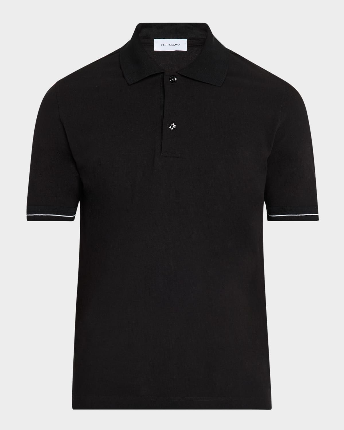 Men & apos;s Polo Shirt with Neck Signature